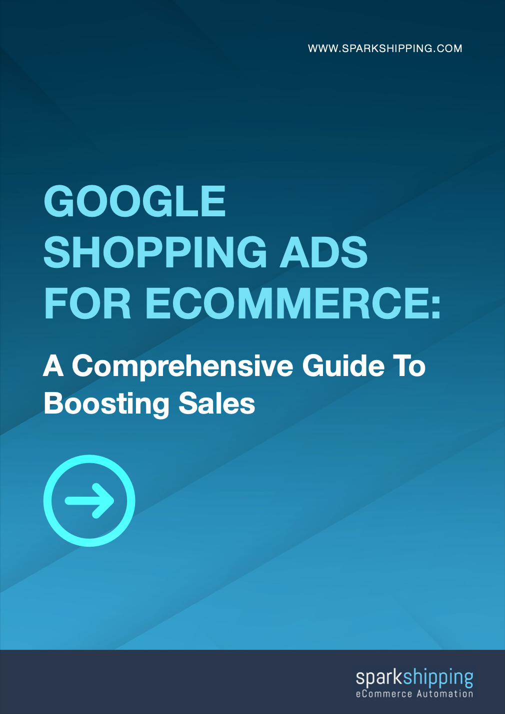 Spark Shipping Ebook Google Shopping Ads for eCommerce Cover
